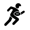アメリカンフットボールのピクトグラム