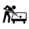 ビリヤードのピクトグラム