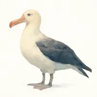 アホウドリのイラスト