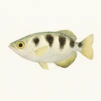 テッポウウオのイラスト