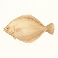 しらびらめのイラスト