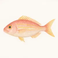 イトヨリダイのイラスト