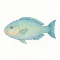 ブダイのイラスト