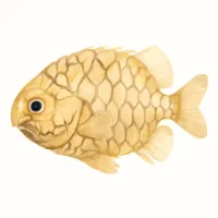 マツカサウオのイラスト