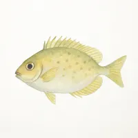 アイゴのイラスト