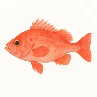 アコウダイのイラスト