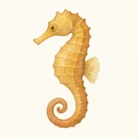 タツノオトシゴのイラスト