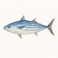 ハガツオのイラスト