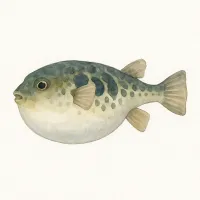 トラフグのイラスト