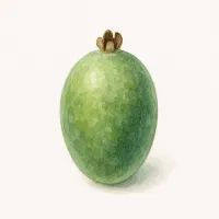 フェイジョアのイラスト
