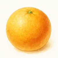 グレープフルーツのイラスト