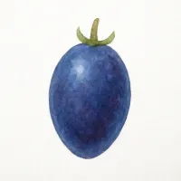 ハスカップのイラスト
