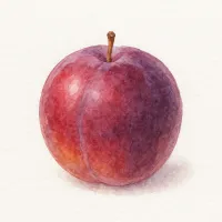 スモモのイラスト