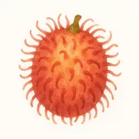 ランブータンのイラスト