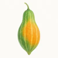 ナンバンカラスウリのイラスト