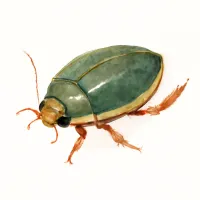 ゲンゴロウのイラスト