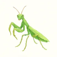 カマキリのイラスト