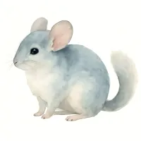 チンチラのイラスト