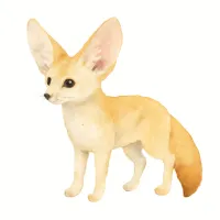 フェネックのイラスト