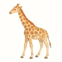 キリンのイラスト