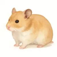 ハムスターのイラスト
