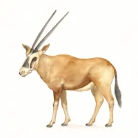 オリックスのイラスト