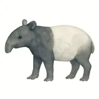 バクのイラスト