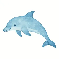 イルカのイラスト