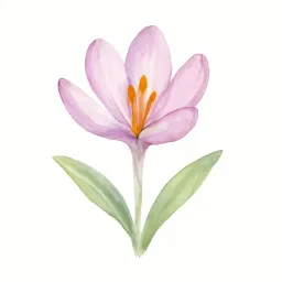 コルチカムのイラスト