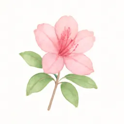 ツツジのイラスト