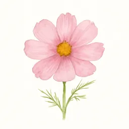 コスモスのイラスト