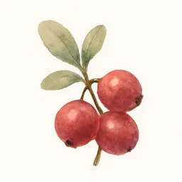 クランベリーのイラスト