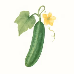 キュウリのイラスト