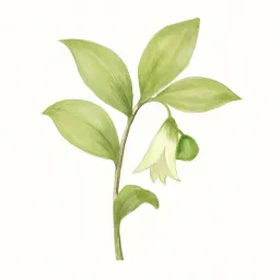 ホウチャクソウのイラスト