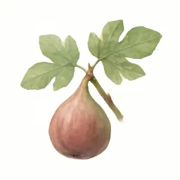 イチジクのイラスト