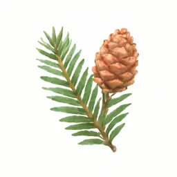 モミのイラスト