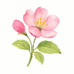 ハナカイドウのイラスト
