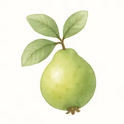グアバのイラスト