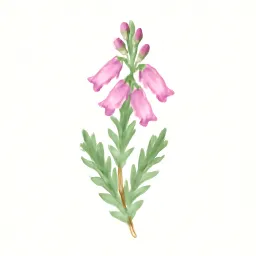 エリカのイラスト