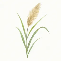 チガヤのイラスト