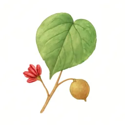 カツラのイラスト