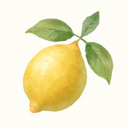 レモンのイラスト