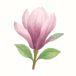 シモクレンのイラスト