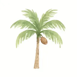 ヤシのイラスト