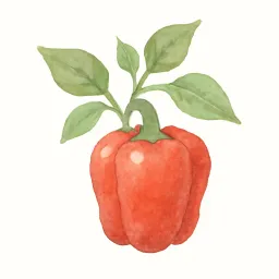 パプリカのイラスト