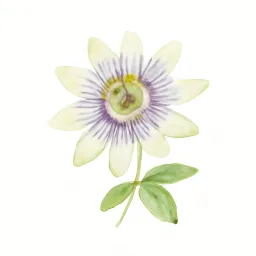 トケイソウのイラスト