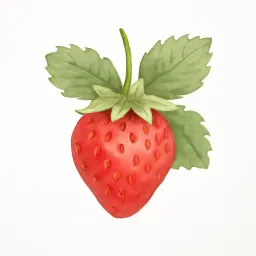 イチゴのイラスト