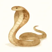 コブラのイラスト