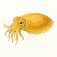 モウゴウイカのイラスト