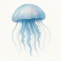 クラゲのイラスト